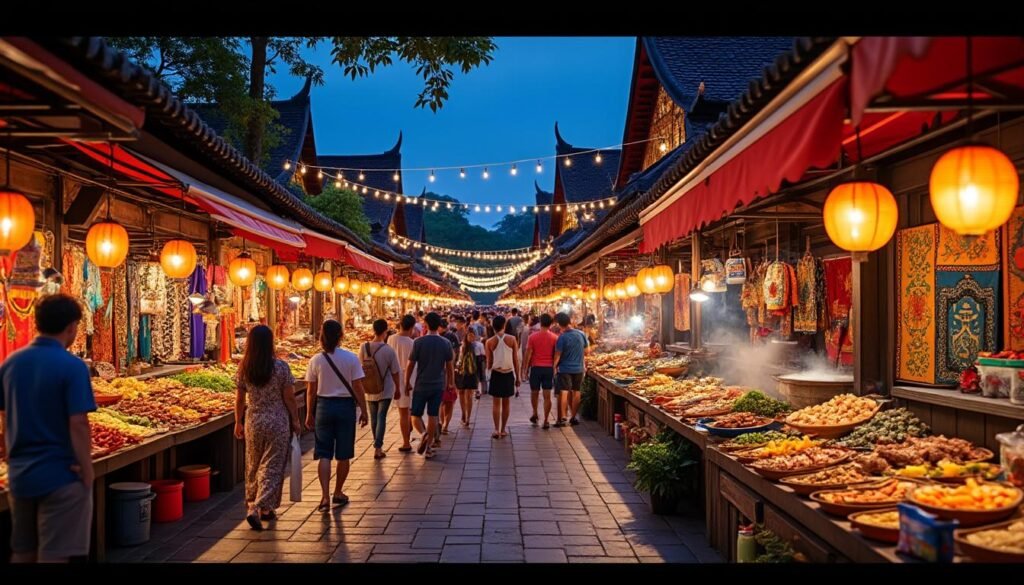 entdecken sie die besten nachtmärkte in chiang mai mit unserem umfassenden guide. erfahren sie tipps zu den besten ständen, lokalen spezialitäten und geheimtipps für ein unvergessliches erlebnis.