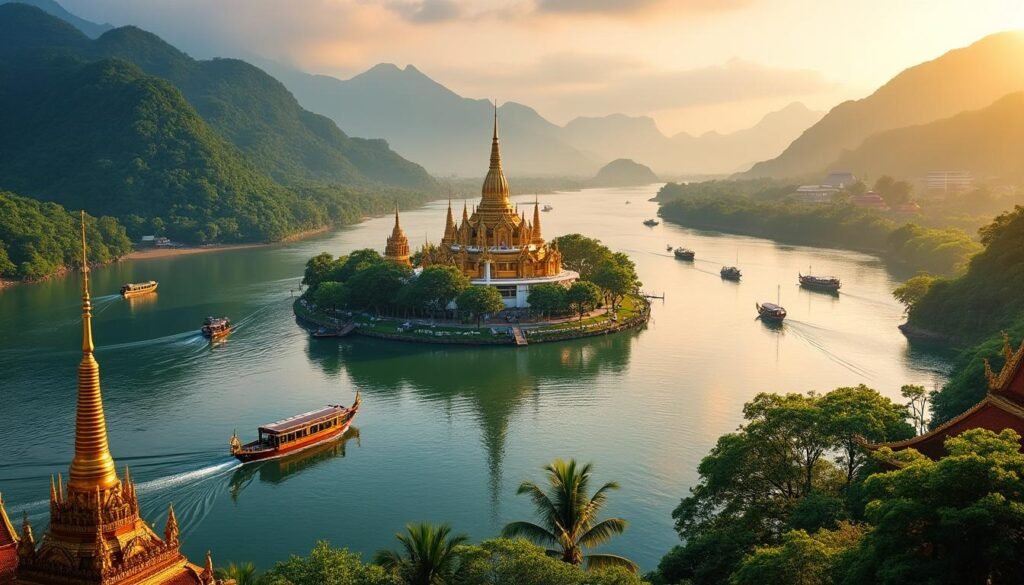 entdecken sie das goldene dreieck in thailand und erleben sie die highlights rund um chiang rai – faszinierende landschaften, kulturelle schätze und abenteuerliche ausflüge erwarten sie.