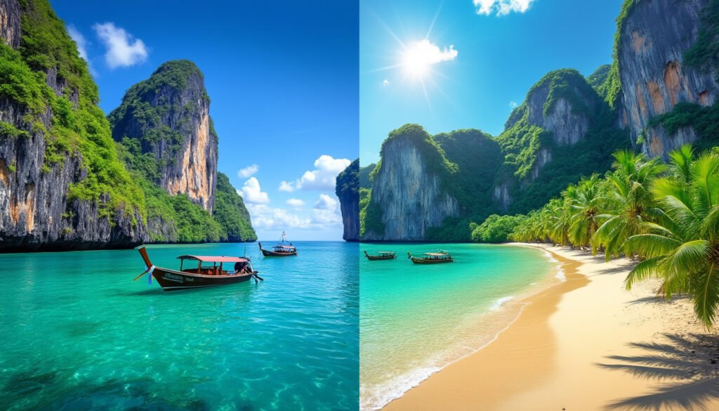 entdecken sie den unterschied zwischen der andamanensee und dem golf von thailand und finden sie heraus, welche küste für ihren traumurlaub am besten geeignet ist.